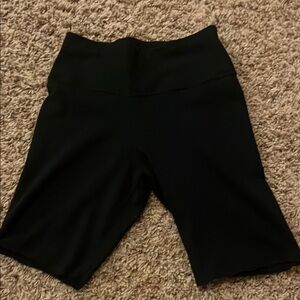 Nike Black Bike Shorts Elastic Waist